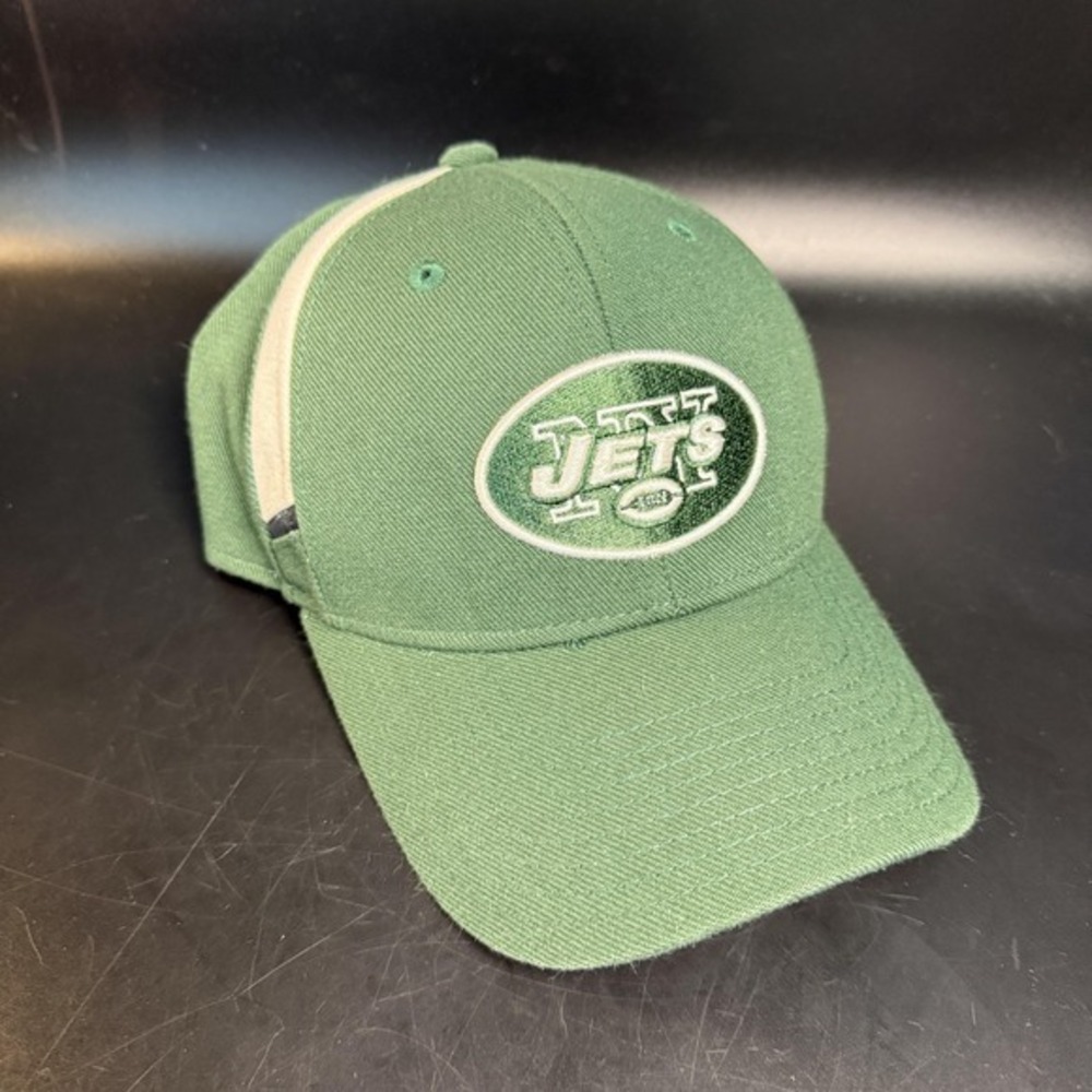 New York Jets Reebok‎ NFL Onfield Green Cotton Twill Adjustable Hat Mens OSFM
